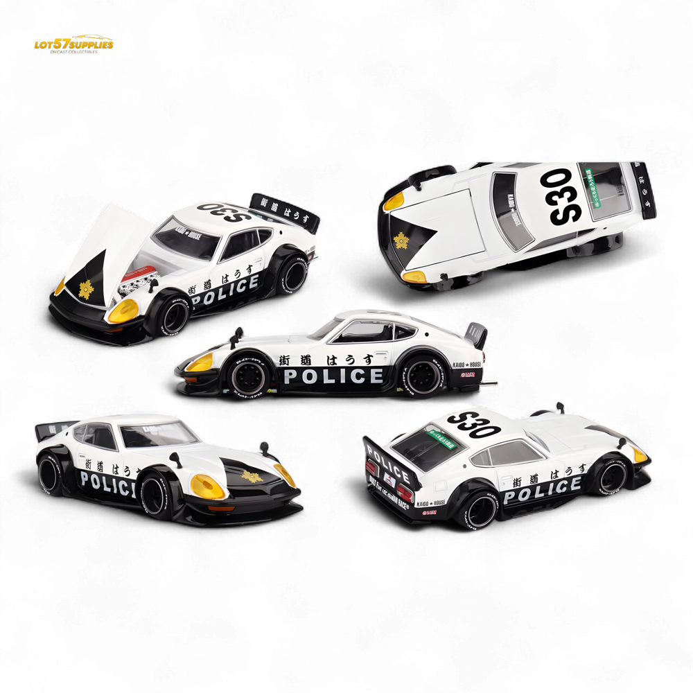 (Pre-Order) KAIDO Nissan Fairlady Z - GT Police 1:64 (ONLINE ORDER ONLY)