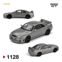 Mini GT Nissan Skyline GT-R NISMO BCNR33 CRS Version Dark Metal Gray 1:64