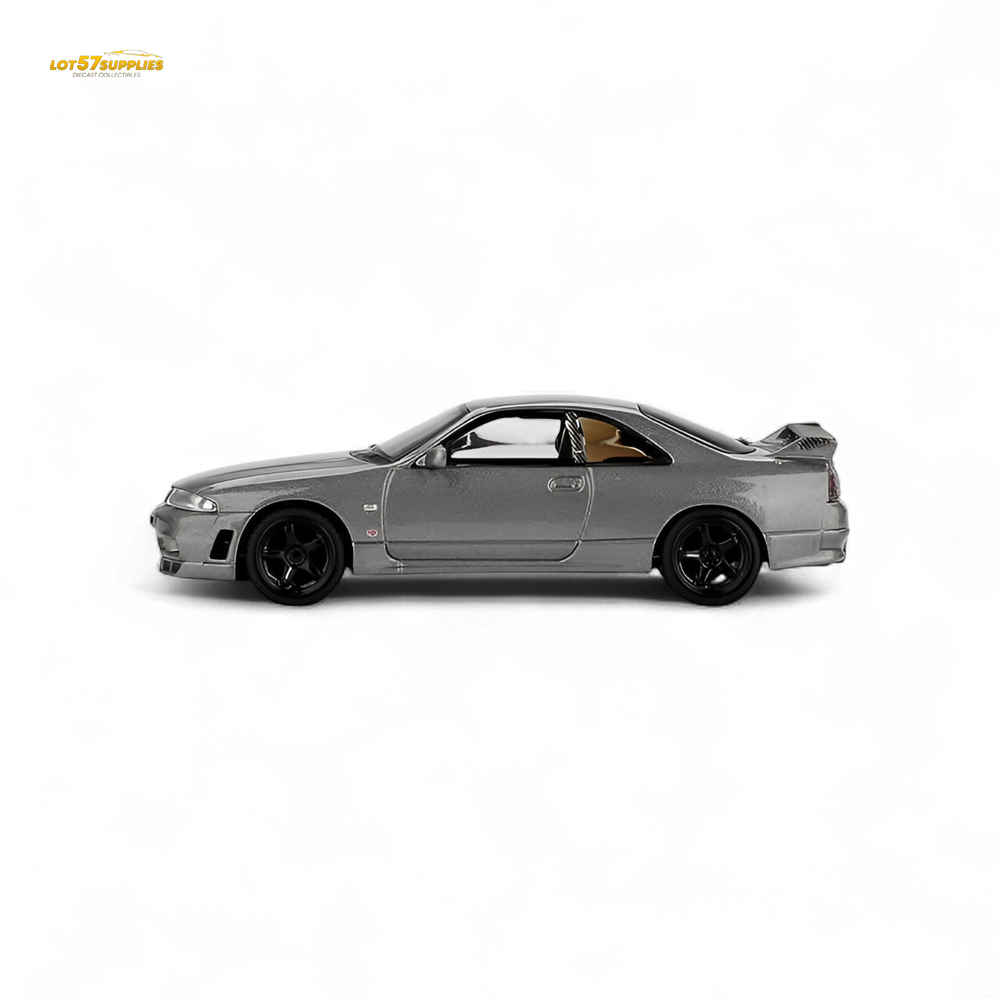 Mini GT Nissan Skyline GT-R NISMO BCNR33 CRS Version Dark Metal Gray 1:64
