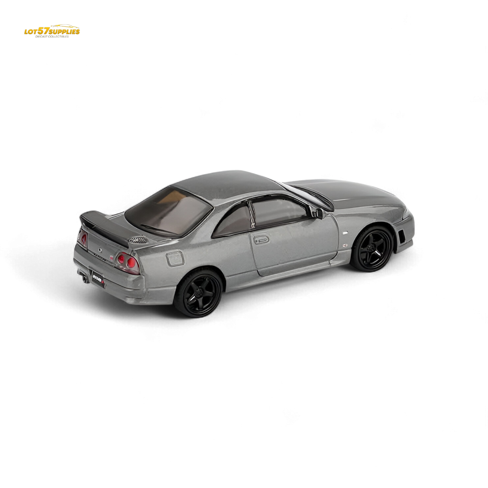 Mini GT Nissan Skyline GT-R NISMO BCNR33 CRS Version Dark Metal Gray 1:64
