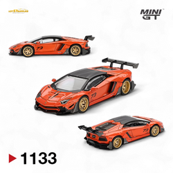 (Pre-Order) Mini-GT Lamborghini Aventador Limited Edition - Orange 1:64 #1133 (ONLINE ORDER ONLY)