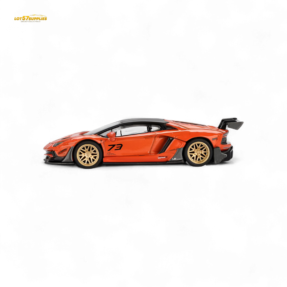 (Pre-Order) Mini-GT Lamborghini Aventador Limited Edition - Orange 1:64 #1133 (ONLINE ORDER ONLY)