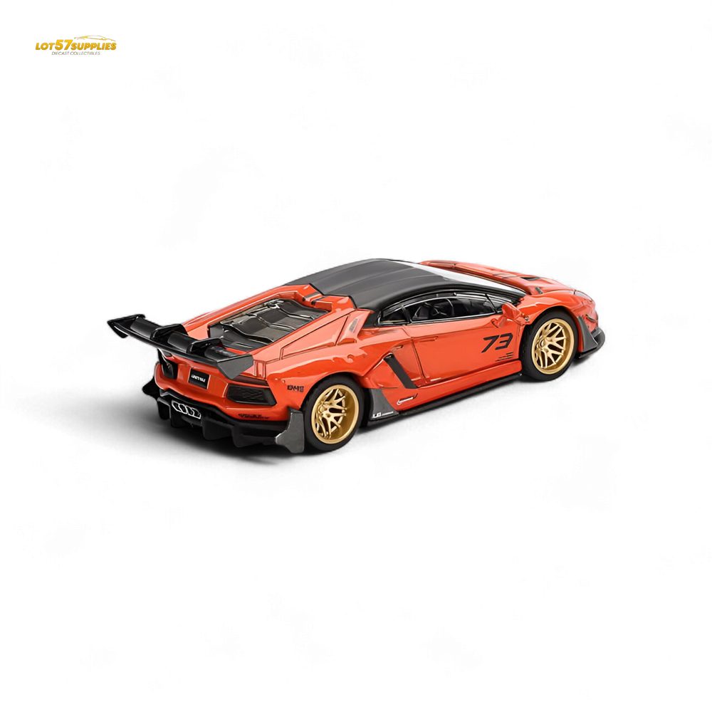(Pre-Order) Mini-GT Lamborghini Aventador Limited Edition - Orange 1:64 #1133 (ONLINE ORDER ONLY)