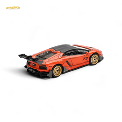 (Pre-Order) Mini-GT Lamborghini Aventador Limited Edition - Orange 1:64 #1133 (ONLINE ORDER ONLY)