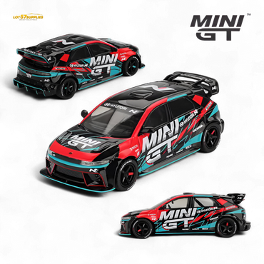(Pre-Order) MiniGT Hyundai Ioniq 5N MINI GT RS-01T 2025 Tokyo Auto Salon 1:64 (ONLINE ORDER ONLY)