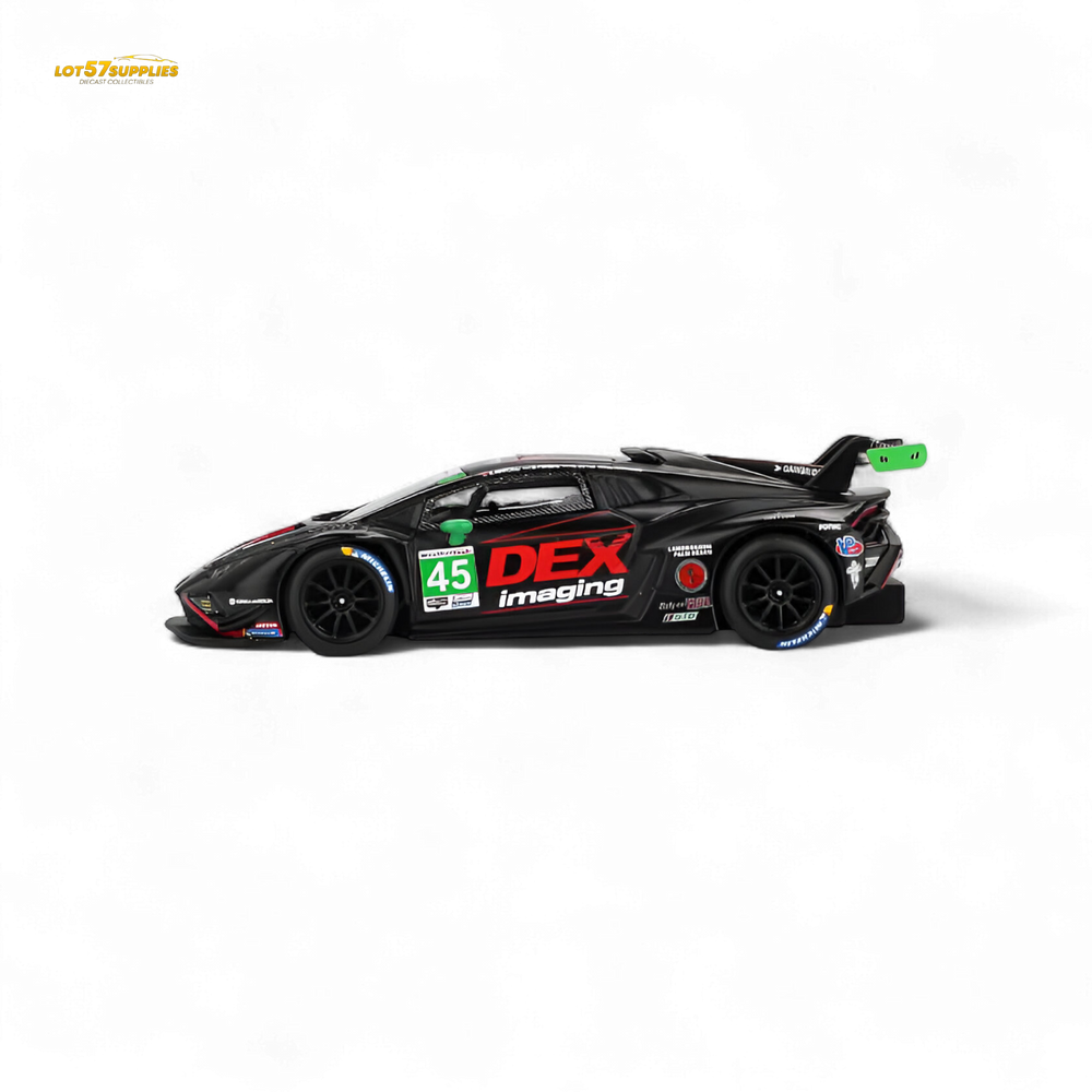 (Pre-Order) MiniGT Lamborghini Huracan STO2 LB 645 DEX Imaging 2024 IMSA Daytona 24 Hrs 1:64 (ONLINE ORDER ONLY)