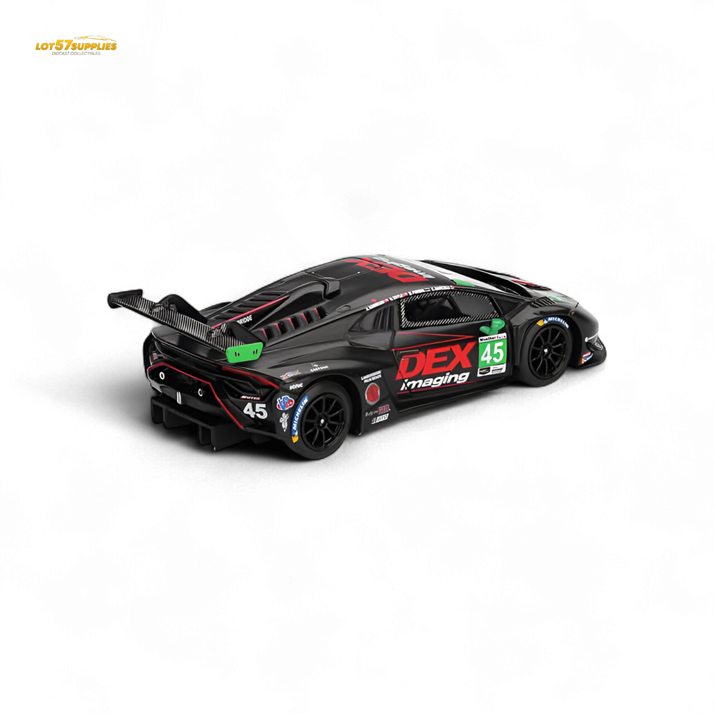 (Pre-Order) MiniGT Lamborghini Huracan STO2 LB 645 DEX Imaging 2024 IMSA Daytona 24 Hrs 1:64 (ONLINE ORDER ONLY)