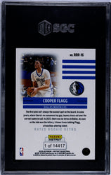 Graded 2025 Panini Instant Cooper Flagg #RRR16 Rated Rookie Retro Rookie RC Basketball Card SGC 10 Gem Mint