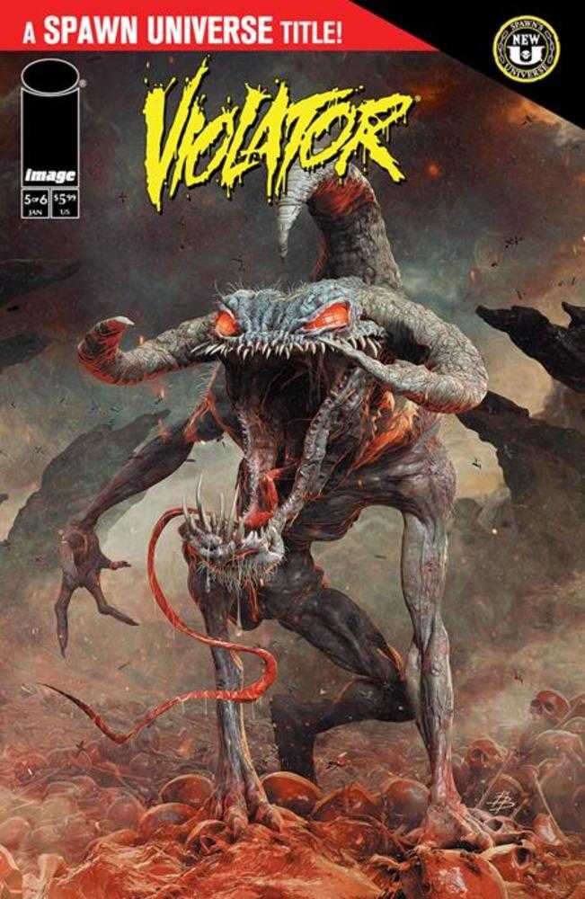 Spawn Violator #5 (Of 6) Cover B Bjorn Barends Variant (Online Order Only)