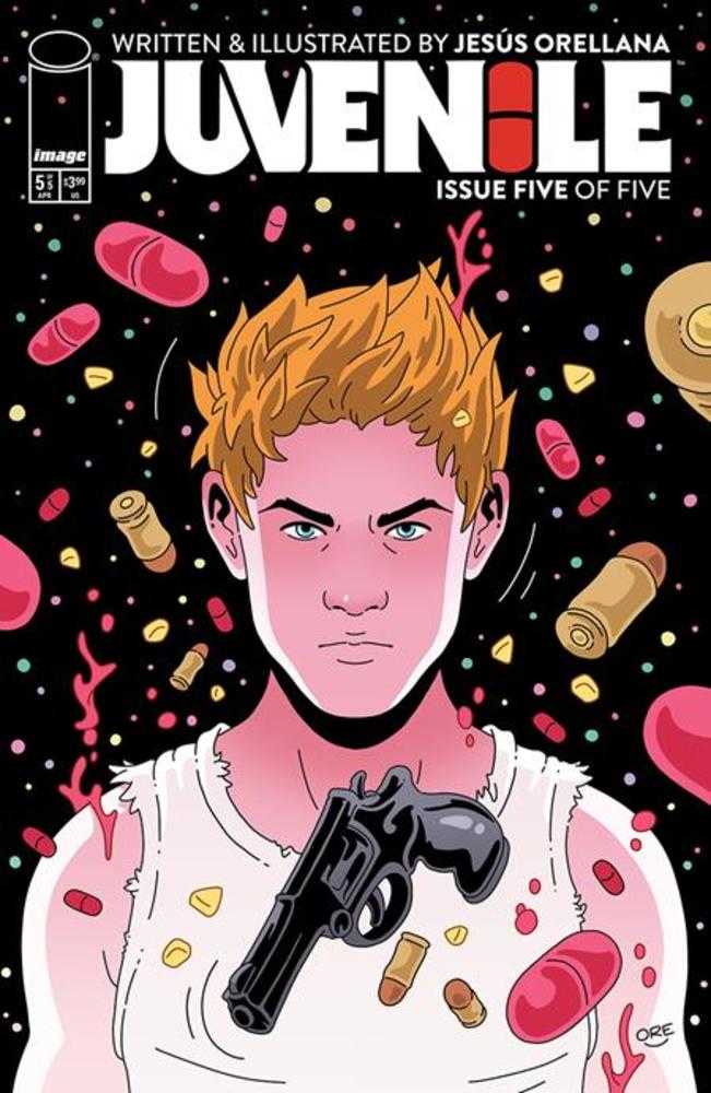 Juvenile #5 (Of 5) Cover B Jesus Orellana Gun Variant (Online Order Only)