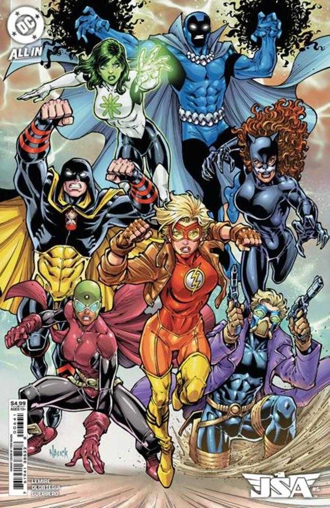 JSA #6 Cover D Todd Nauck Card Stock Variant (Online Order Only)