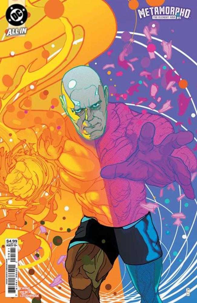 Metamorpho The Element Man #5 Cover B Christian Ward Card Stock Variant (Online Order Only)