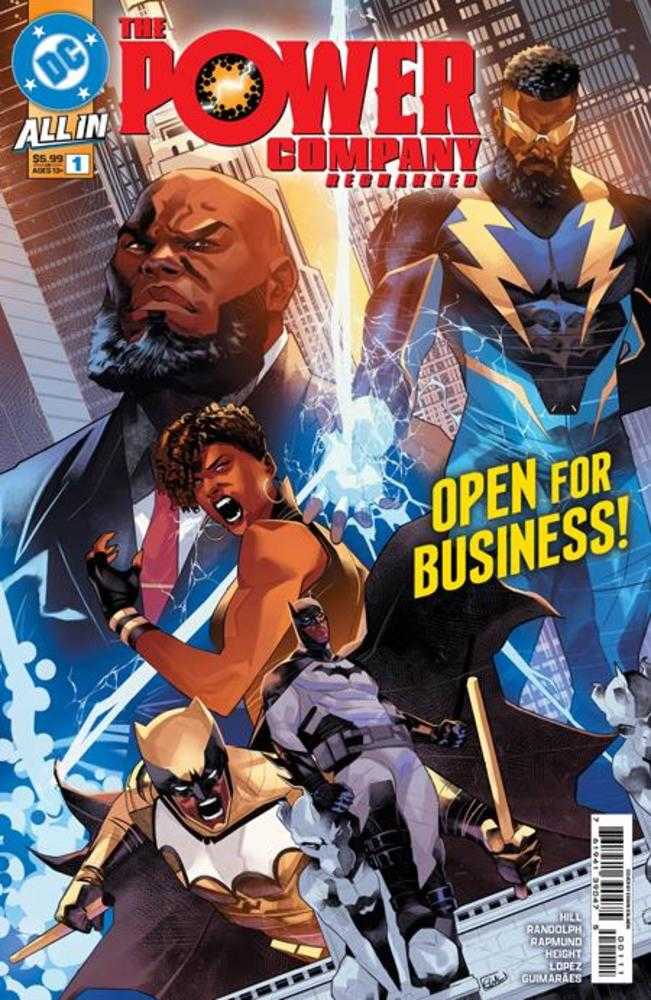 Power Company Recharged #1 (One Shot) Cover A Edwin Galmon (Online Order Only)