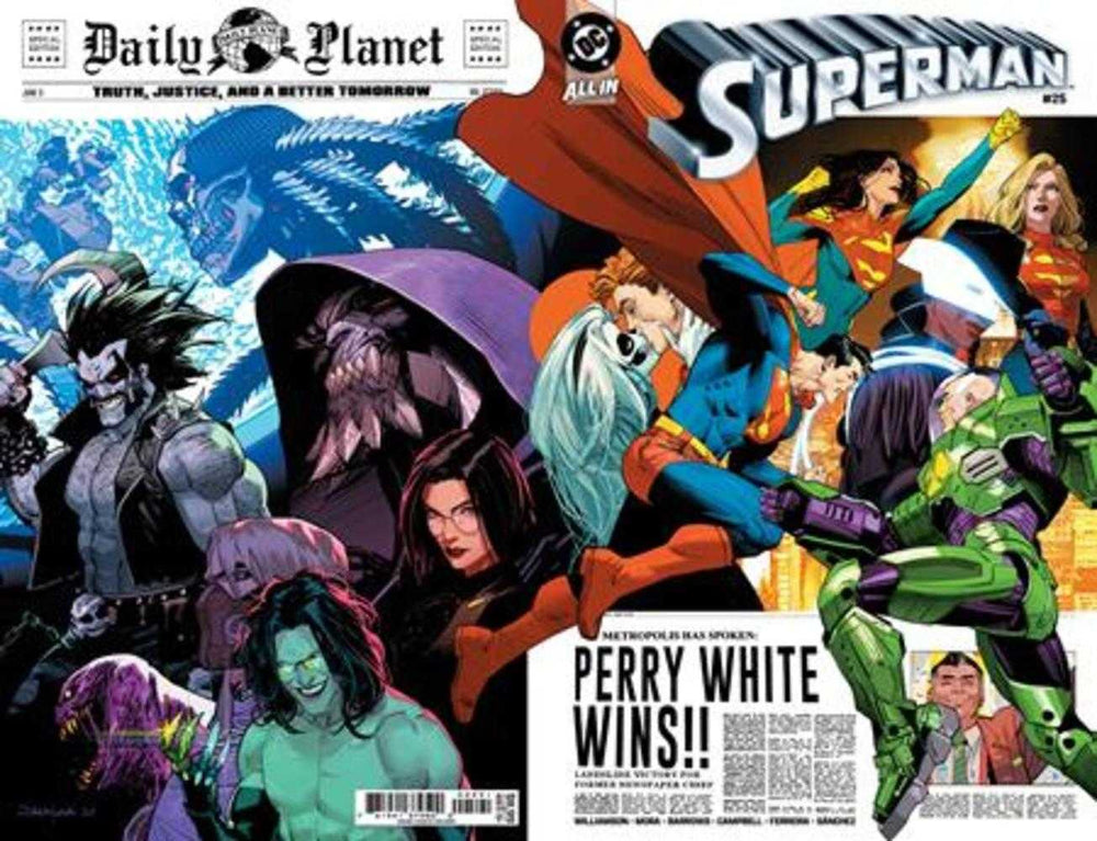 Superman #25 Cover H Dan Mora Foil Variant (Online Order Only)