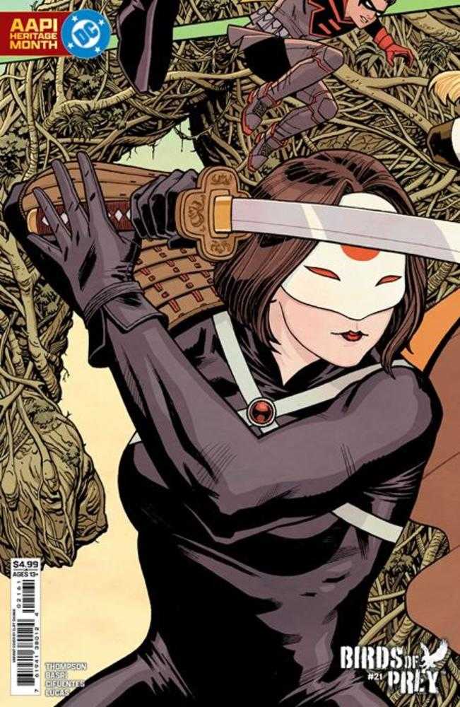 Birds Of Prey #21 Cover D Cliff Chiang Aapi Heritage Month Connecting Card Stock Variant (Online Order Only)