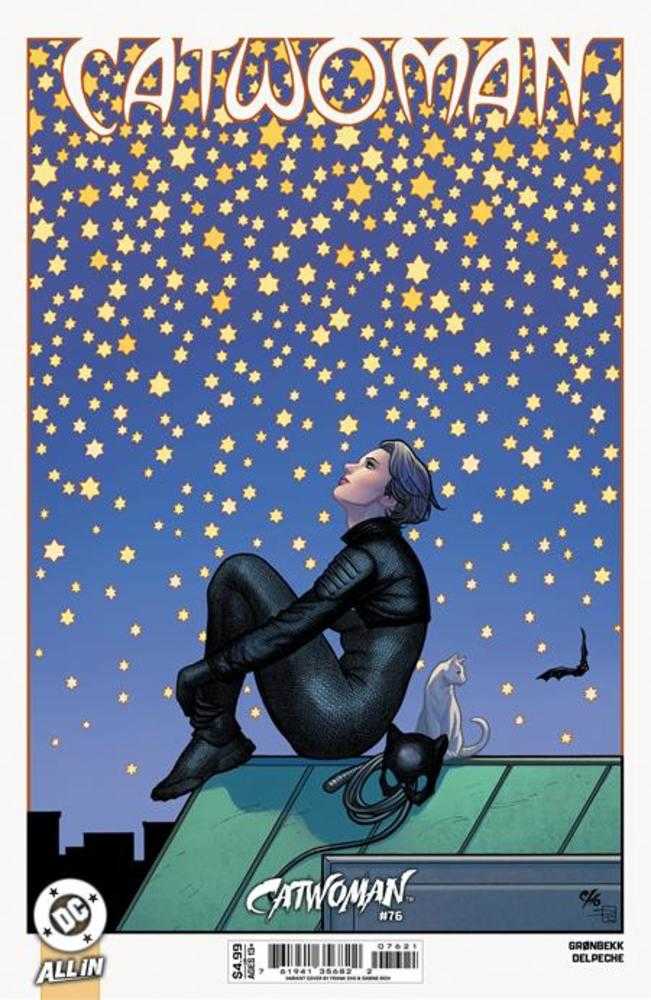 Catwoman #76 Cover B Frank Cho Card Stock Variant (Online Order Only)