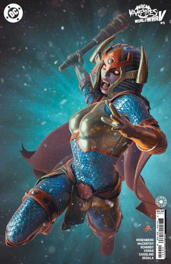 DC vs Vampires World War V #9 (Of 12) Cover C Bjorn Barends Card Stock Variant (Online Order Only)
