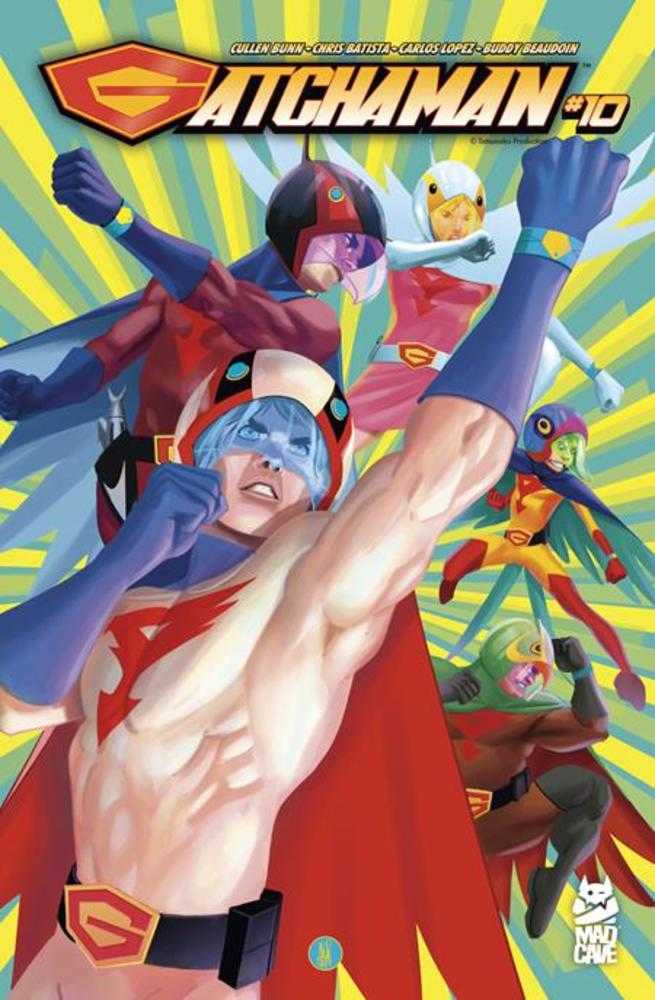 Gatchaman #10 Cover A Inaki Miranda (Online Order Only)