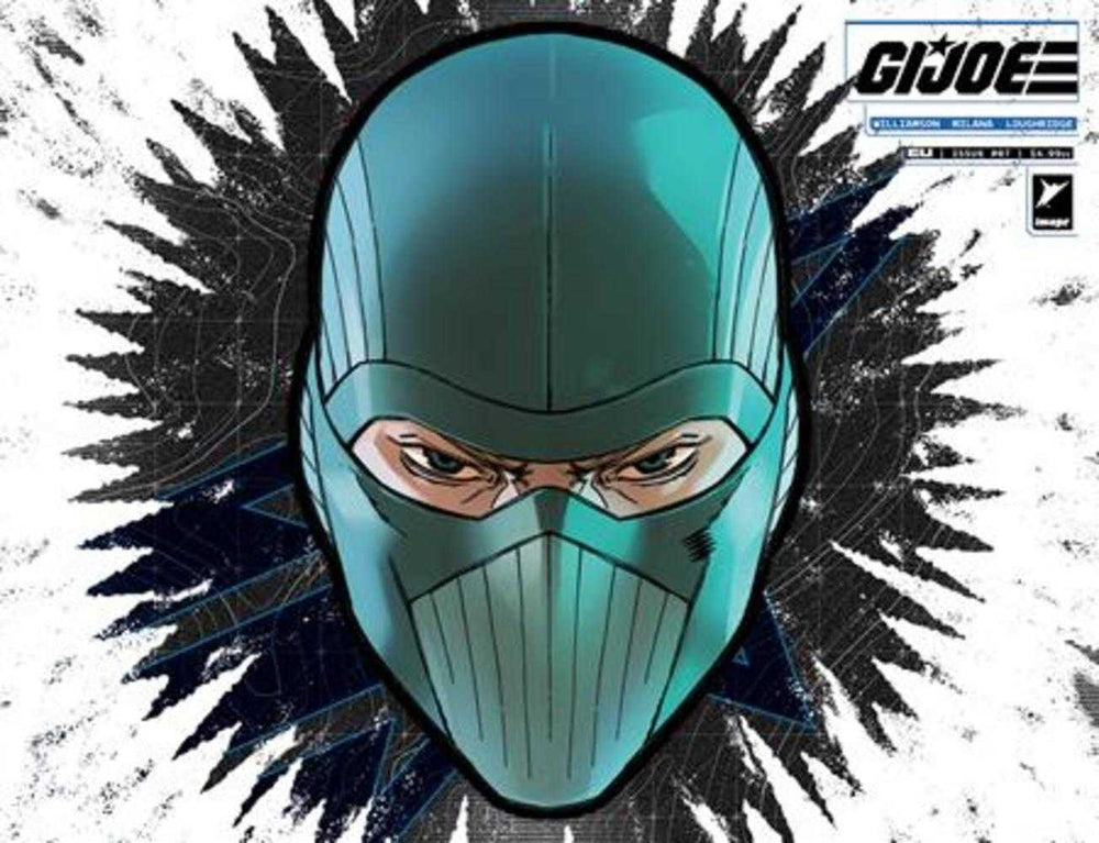 G.I. Joe #7 Cover H Andrea Milana & Andres Juarez Die Cut Foil Mask Variant (Online Order Only)