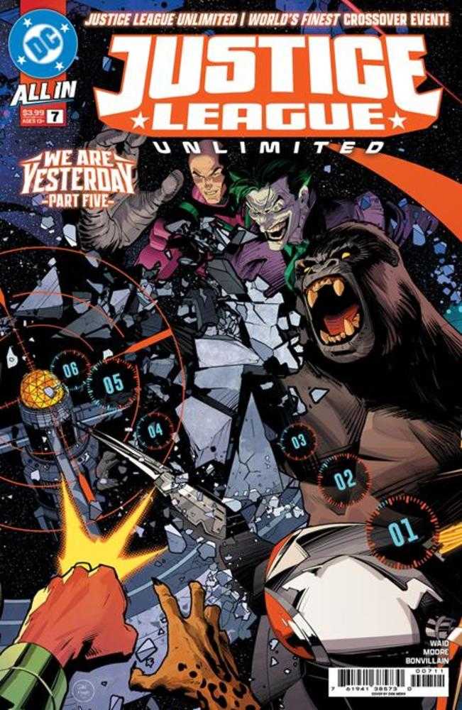 Justice League Unlimited #7 Cover A Dan Mora Connecting (We Are Yesterday) (ONLINE ORDER ONLY)