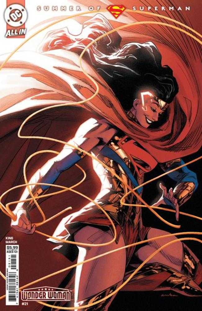 Wonder Woman #21 Cover D Kris Anka Supersmash-Up Card Stock Variant (Online Order Only)