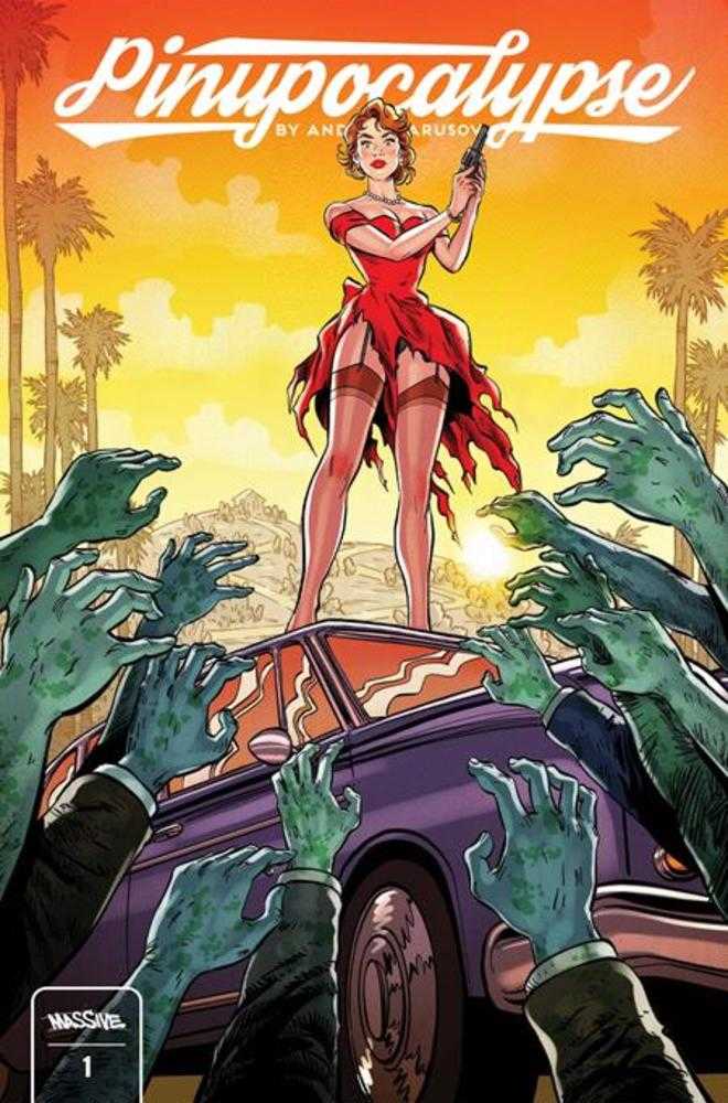 Pinupocalypse #1 2nd Print Cover A Tarusov Reprise Lunar Exclusive Variant (Online Order Only)
