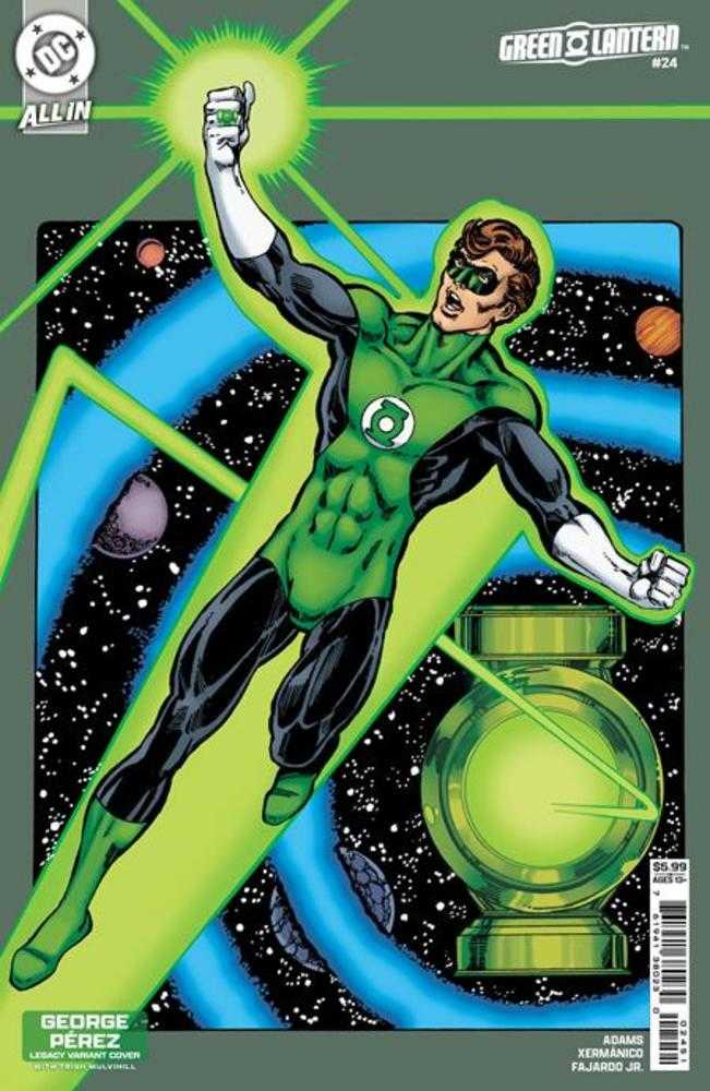 Green Lantern #24 Cover D George Perez Legacy Card Stock Variant (Online Order Only)