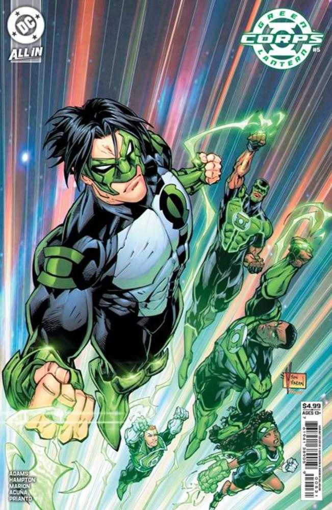 Green Lantern Corps #5 Cover B V Ken Marion Card Stock Variant (Online Order Only)