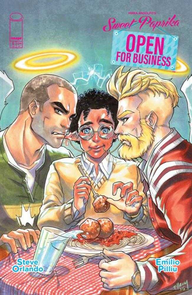 Mirka Andolfos Sweet Paprika Open For Business #5 (Of 5) Cover F Elmer Santos Variant (Mature) (Online Order Only)