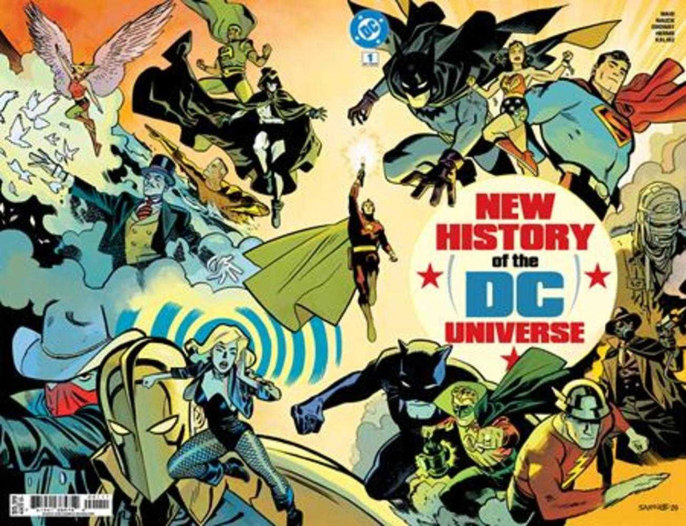 New History Of The DC Universe #1 (Of 4) Cover A Chris Samnee Wraparound (Online Order Only)