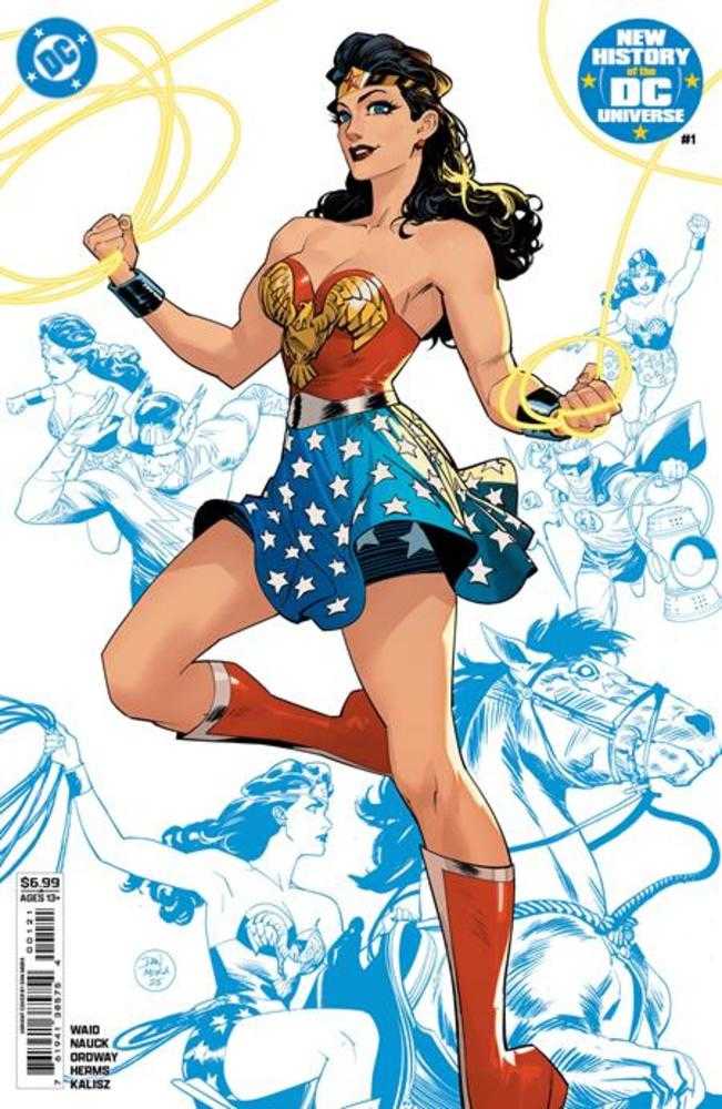New History Of The DC Universe #1 (Of 4) Cover B Dan Mora Card Stock Variant (Online Order Only)