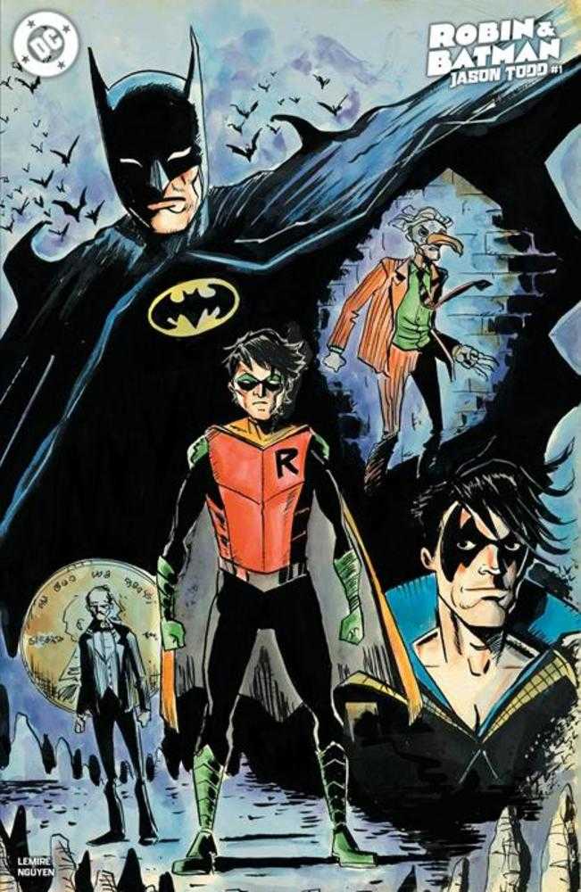 Robin & Batman Jason Todd #1 (Of 3) Cover B Jeff Lemire Variant (Online Order Only)
