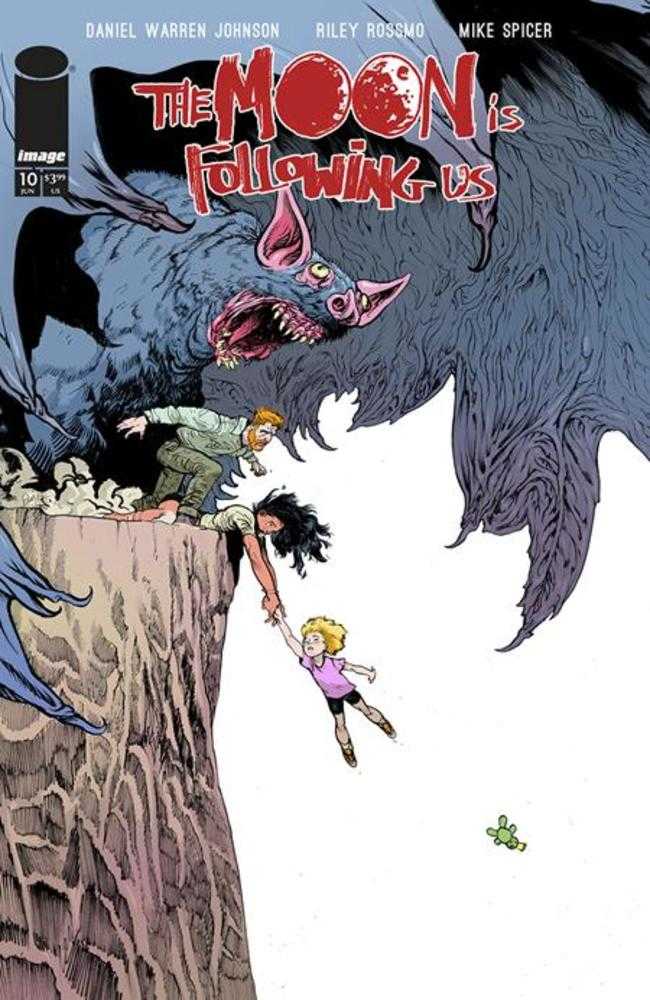 The Moon Is Following Us #10 (Of 10) Cover B Daniel Warren Johnson & Riley Rossmo Variant (Online Order Only)