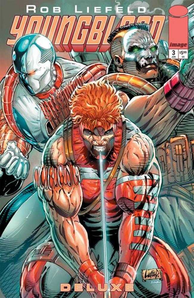 Youngblood Deluxe #3 Cover B Rob Liefeld Foil Variant (Online Order Only)