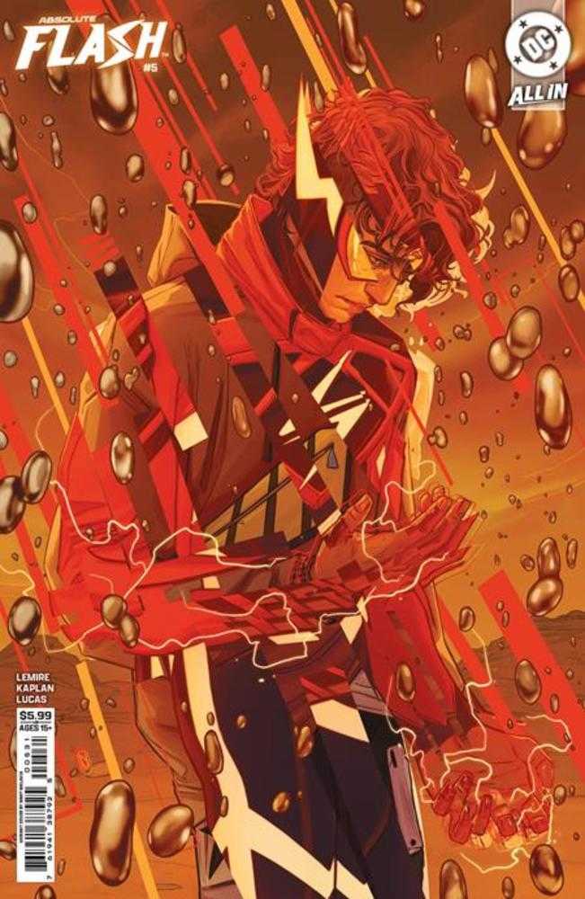 Absolute Flash #5 Cover C Nimit Malavia Card Stock Variant (ONLINE ORDER ONLY)