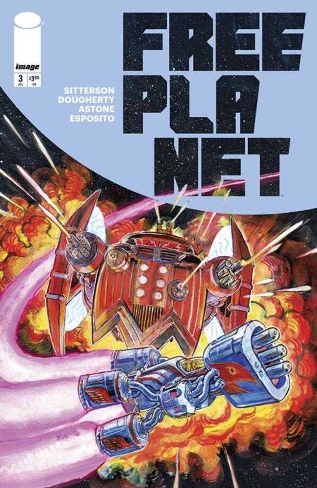 Free Planet #3 Cover A Jed Dougherty (ONLINE ORDER ONLY)