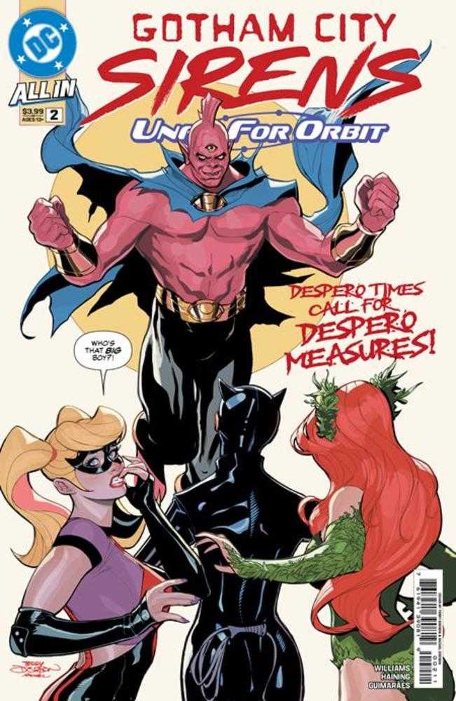 Gotham City Sirens Unfit For Orbit #2 (Of 5) Cover A Terry Dodson & Rachel Dodson (ONLINE ORDER ONLY)