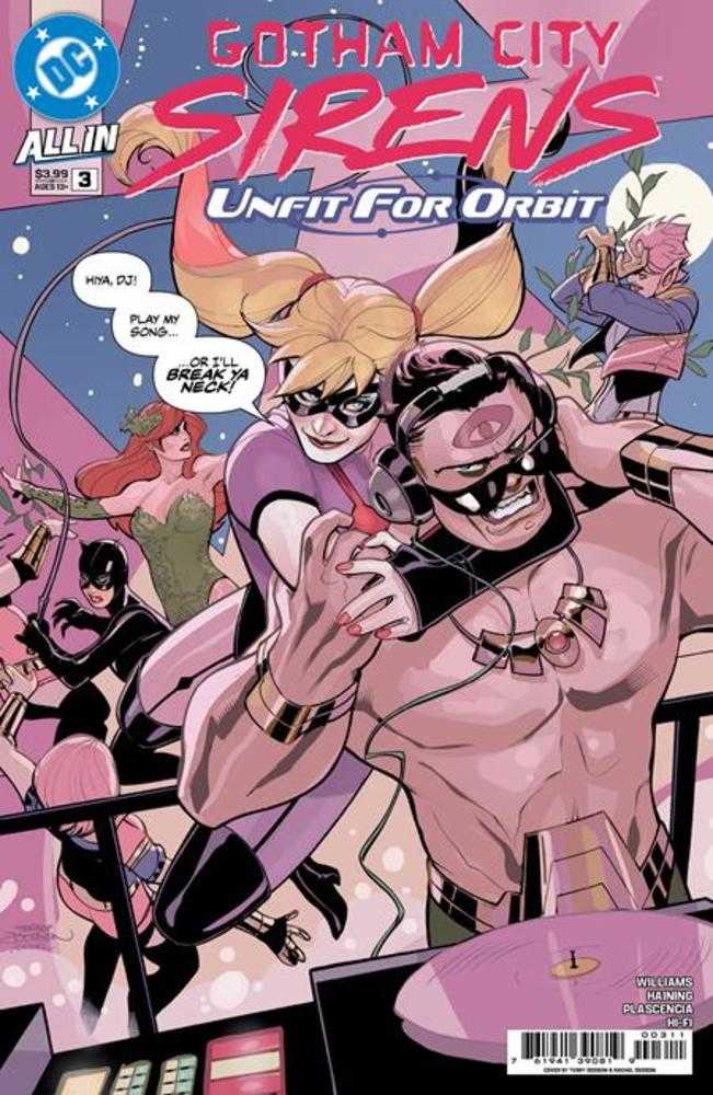 Gotham City Sirens Unfit For Orbit #3 (Of 5) Cover A Terry Dodson & Rachel Dodson (ONLINE ORDER ONLY)