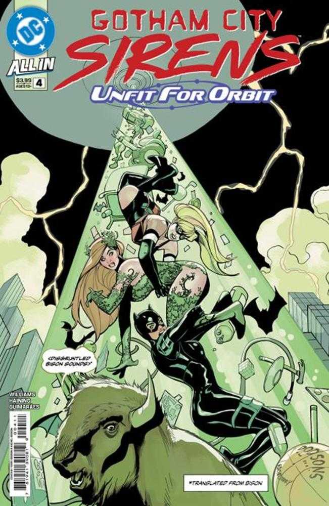 Gotham City Sirens - Unfit For Orbit (2025) #4 (ONLINE ORDER ONLY)