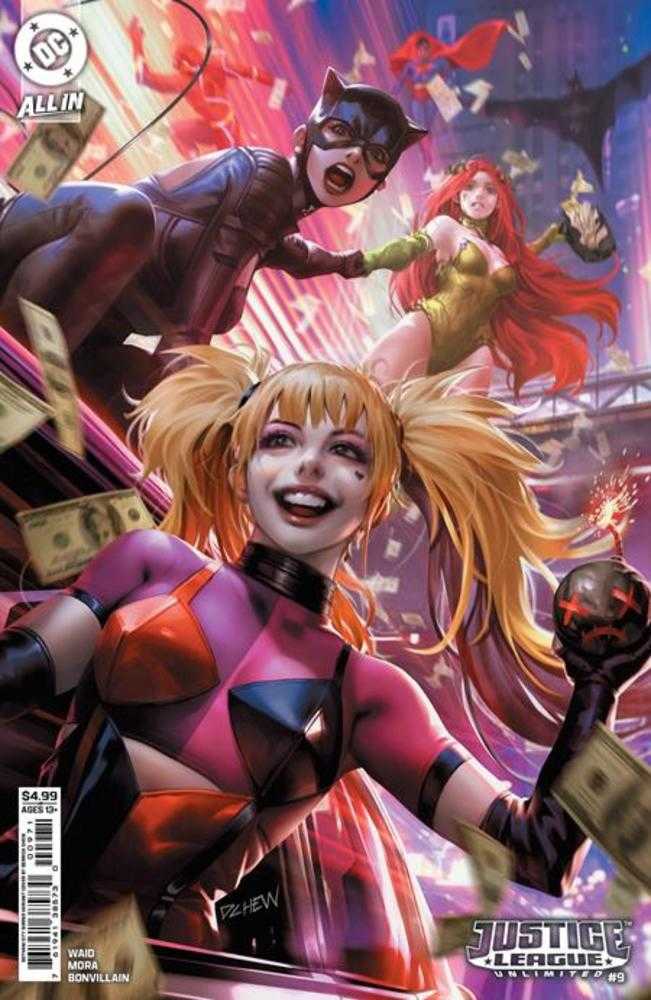 Justice League Unlimited #9 Cover E Derrick Chew Gotham City Sirens Card Stock Variant (We Are Yesterday) (ONLINE ORDER ONLY)