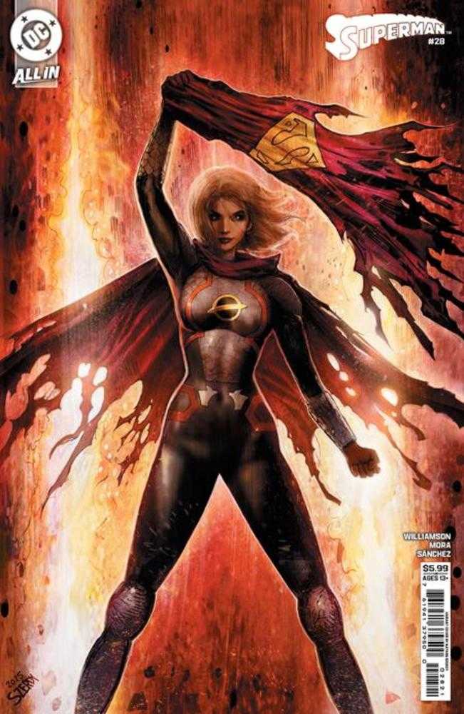 Superman #28 Cover B Nathan Szerdy Card Stock Variant (ONLINE ORDER ONLY)