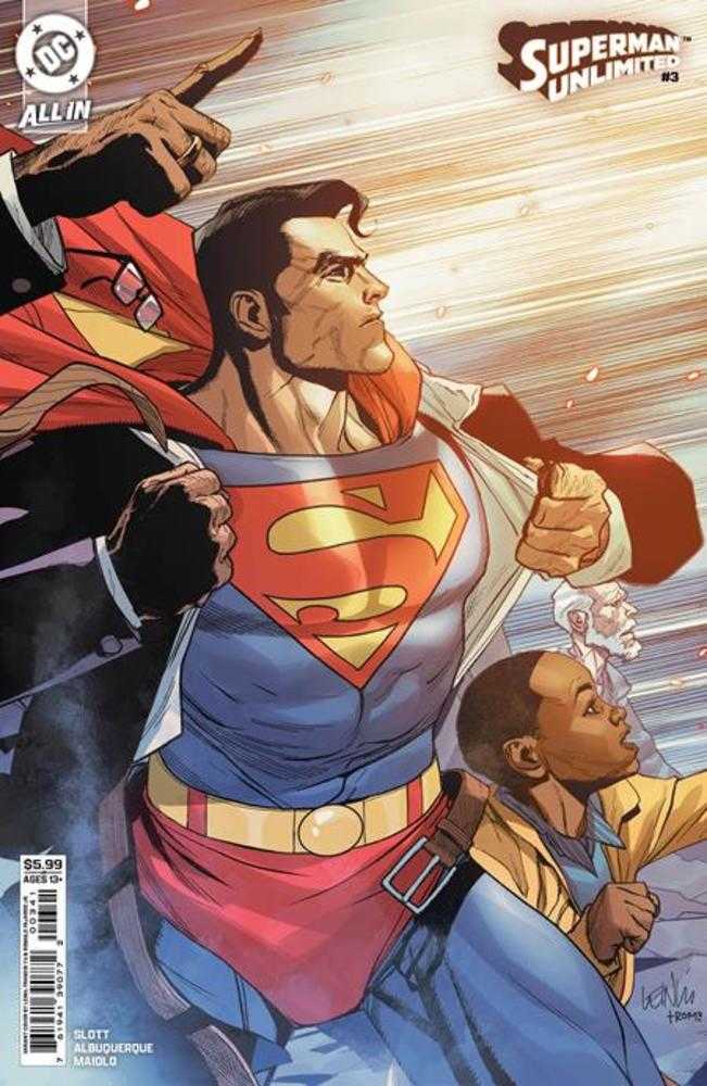 Superman Unlimited #3 Cover B Leinil Francis Yu Card Stock Variant (ONLINE ORDER ONLY)