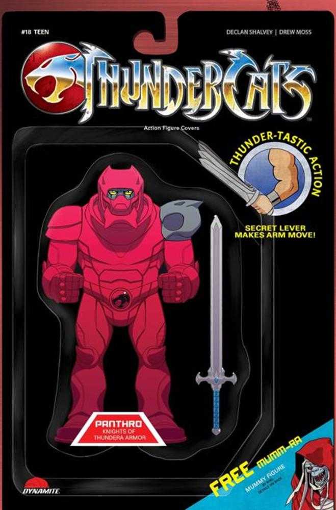 Thundercats #18 Cover F Drew Moss Action Figure Variant (ONLINE ORDER ONLY)