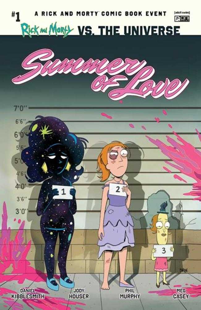 Rick And Morty vs The Universe Summer Of Love #1 (One Shot) Cover A Dave Bardin (ONLINE ORDER ONLY)