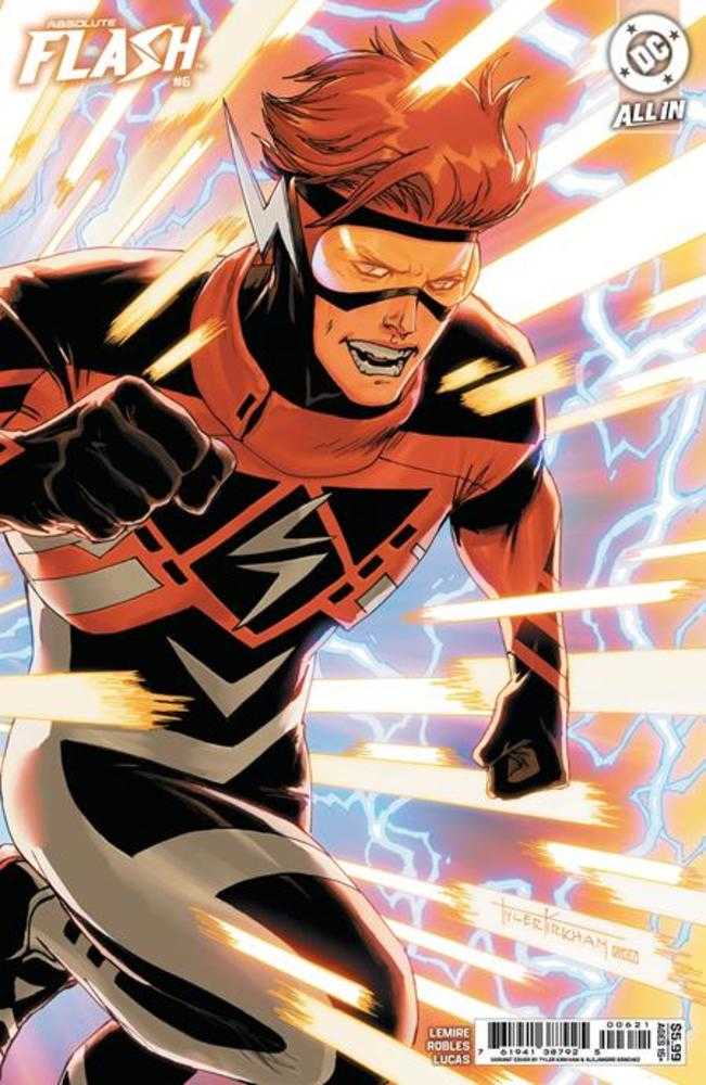 Absolute Flash #6 Cover C Tyler Kirkham Card Stock Variant (ONLINE ORDER ONLY)