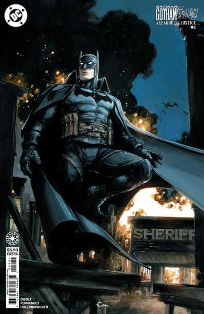 Batman Gotham By Gaslight A League For Justice #2 (Of 6) Cover B Clayton Crain Card Stock Variant (ONLINE ORDER ONLY)