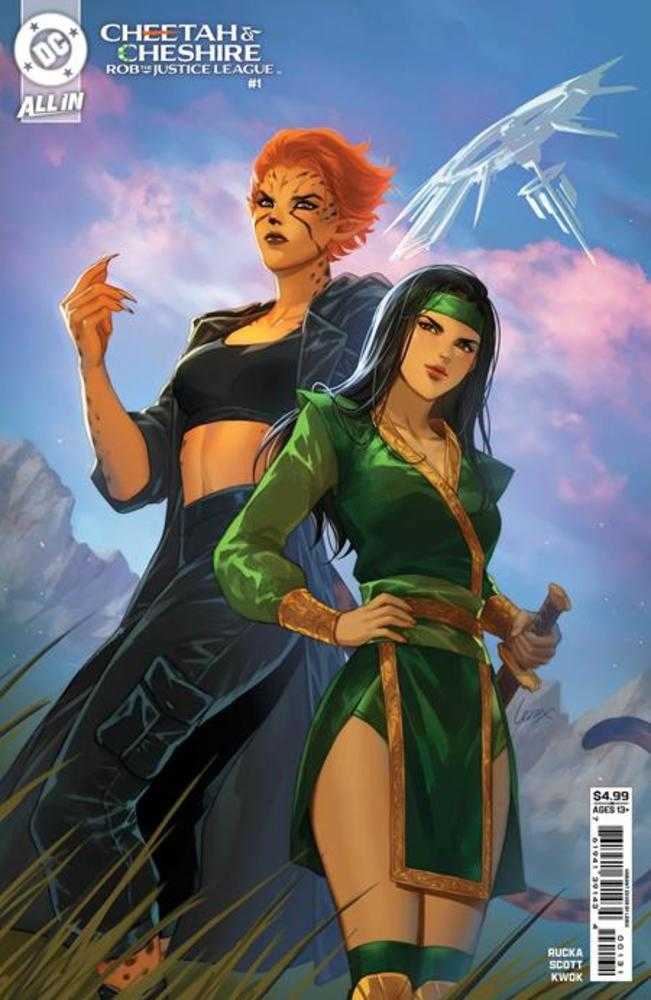 Cheetah And Cheshire Rob The Justice League #1 (Of 6) Cover C Lesley Leirix Li Card Stock Variant (ONLINE ORDER ONLY)