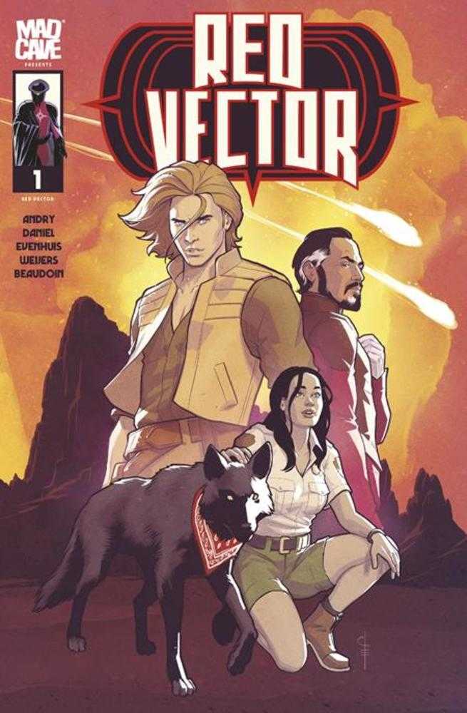 Red Vector #1 (Of 5) Cover A Chris Evenhuis (ONLINE ORDER ONLY)