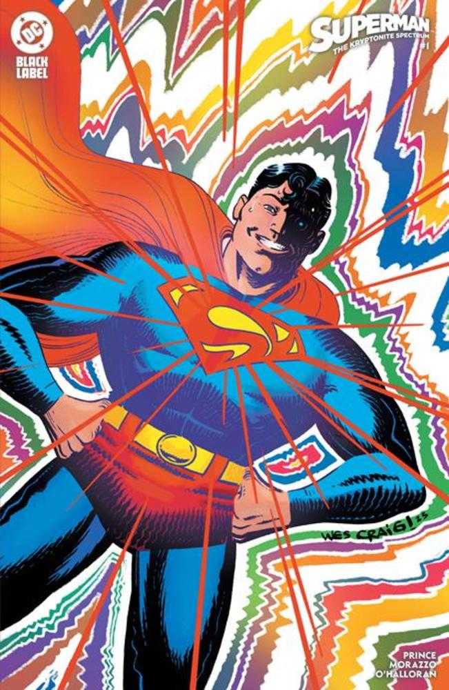 Superman The Kryptonite Spectrum #1 (Of 5) Cover D Wes Craig Foil Variant (Mature) (ONLINE ORDER ONLY)
