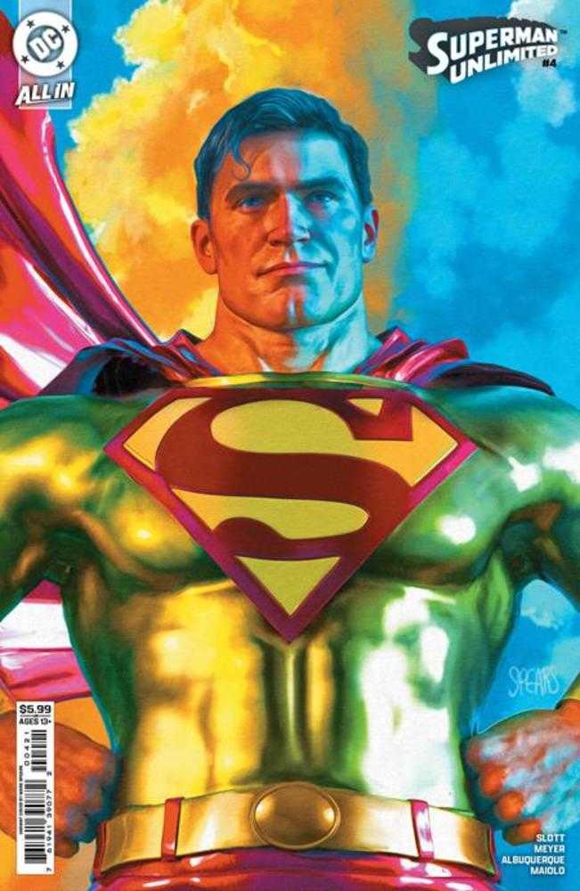 Superman Unlimited #4 Cover B Mark Spears Card Stock Variant (ONLINE ORDER ONLY)